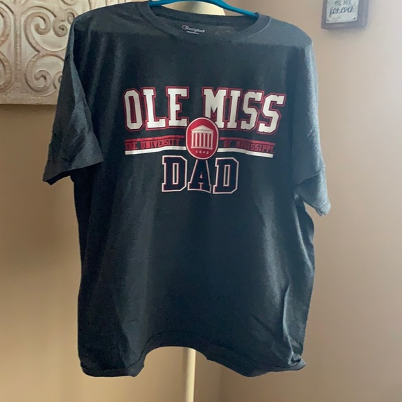 Champion Other - Champion ole miss dad tshirt, men’s large